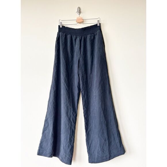 Bella Dahl Smocked Waist Wide Leg Pants - Picture 5 of 6